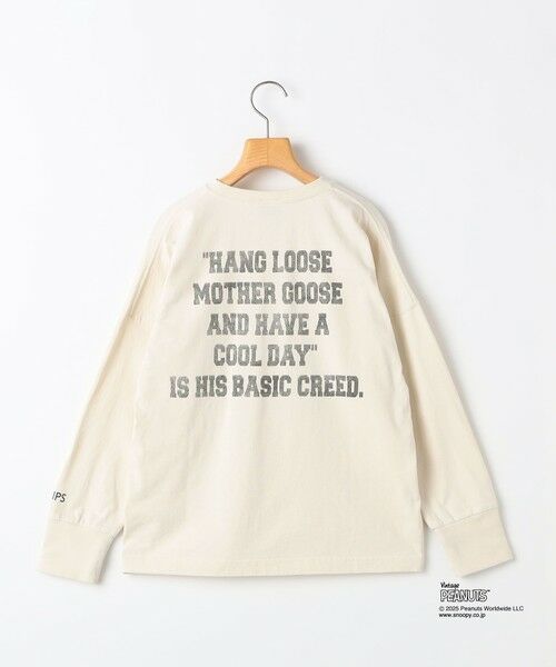 SHIPS / シップス カットソー | SHIPS KIDS:140〜160cm / SNOOPY ロングスリーブ Tシャツ | 詳細1