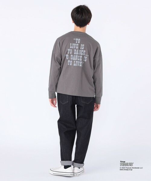 SHIPS / シップス カットソー | SHIPS KIDS:140〜160cm / SNOOPY ロングスリーブ Tシャツ | 詳細15