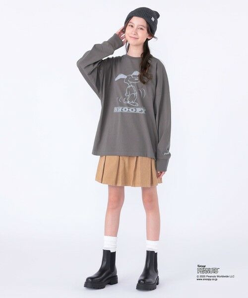 SHIPS / シップス カットソー | SHIPS KIDS:140〜160cm / SNOOPY ロングスリーブ Tシャツ | 詳細8
