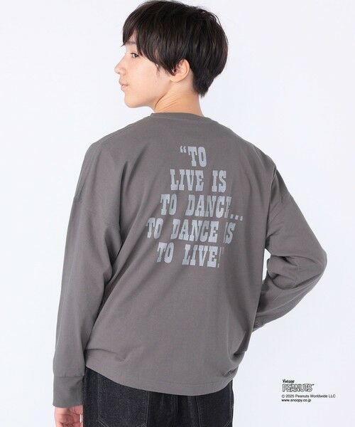 SHIPS / シップス カットソー | SHIPS KIDS:140〜160cm / SNOOPY ロングスリーブ Tシャツ | 詳細12