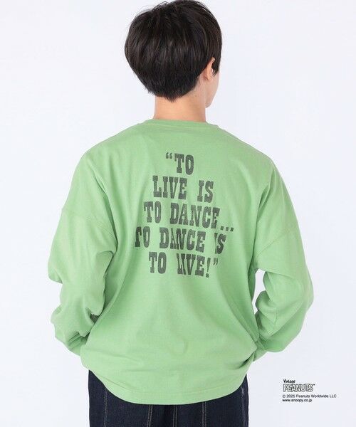 SHIPS / シップス カットソー | SHIPS KIDS:140〜160cm / SNOOPY ロングスリーブ Tシャツ | 詳細25