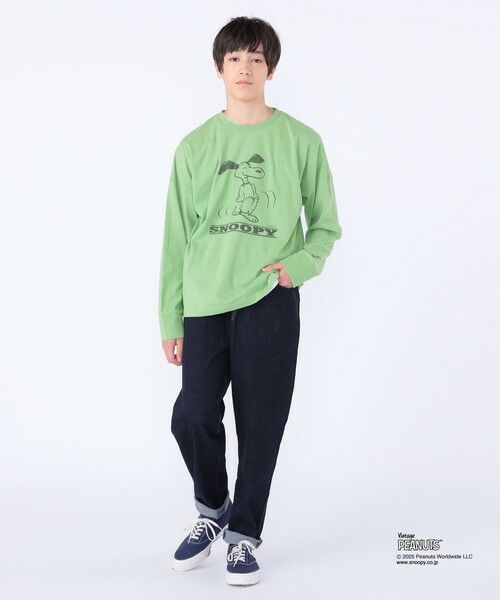 SHIPS / シップス カットソー | SHIPS KIDS:140〜160cm / SNOOPY ロングスリーブ Tシャツ | 詳細26