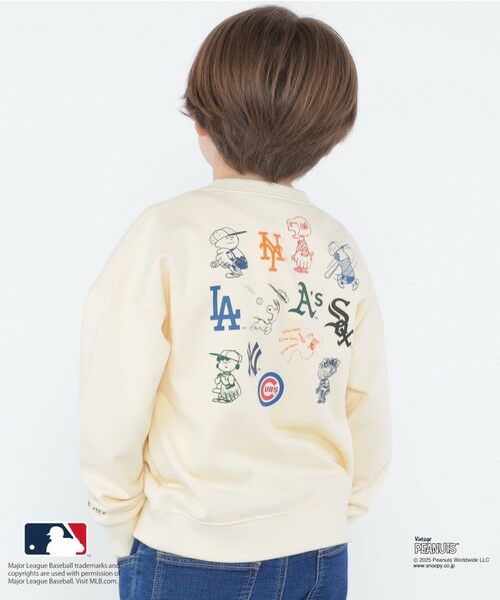 SHIPS / シップス Tシャツ | SHIPS KIDS:100〜125cm / PEANUTS×MLB プリント スウェット | 詳細2