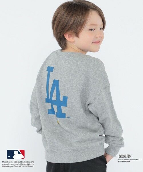 SHIPS / シップス Tシャツ | SHIPS KIDS:100〜125cm / PEANUTS×MLB プリント スウェット | 詳細9
