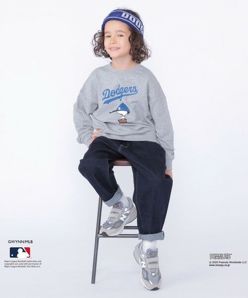 SHIPS / シップス Tシャツ | SHIPS KIDS:100〜125cm / PEANUTS×MLB プリント スウェット | 詳細13