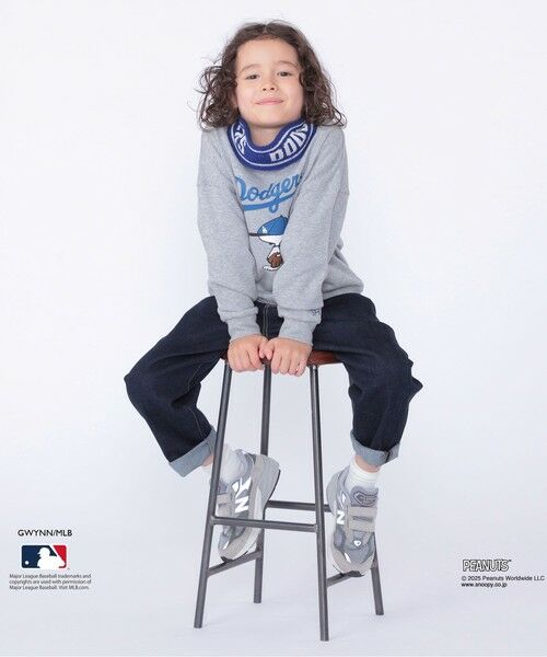 SHIPS / シップス Tシャツ | SHIPS KIDS:100〜125cm / PEANUTS×MLB プリント スウェット | 詳細15