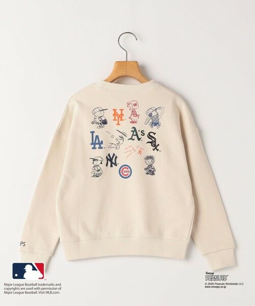 SHIPS / シップス Tシャツ | SHIPS KIDS:130〜170cm / PEANUTS×MLB プリント スウェット | 詳細1