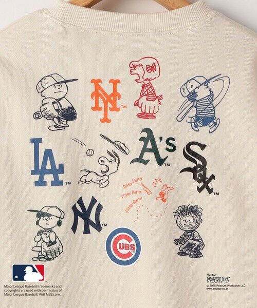 SHIPS / シップス Tシャツ | SHIPS KIDS:130〜170cm / PEANUTS×MLB プリント スウェット | 詳細2
