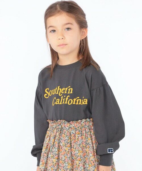 SHIPS / シップス Tシャツ | 【SHIPS KIDS別注】RUSSELL ATHLETIC:100〜150cm / 長袖 TEE | 詳細7