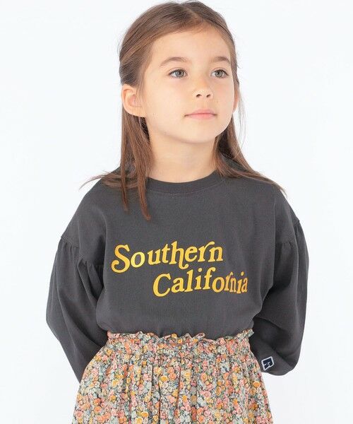 SHIPS / シップス Tシャツ | 【SHIPS KIDS別注】RUSSELL ATHLETIC:100〜150cm / 長袖 TEE | 詳細10