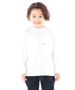 SHIPS / シップス Tシャツ | 【WEB限定】SHIPS KIDS:100〜160cm / ＜家族おそろい＞SHIPS マイクロロゴ ロングスリーブ TEE