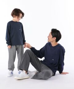 SHIPS / シップス Tシャツ | 【WEB限定】SHIPS KIDS:100〜160cm / ＜家族おそろい＞SHIPS マイクロロゴ ロングスリーブ TEE