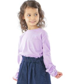 SHIPS / シップス Tシャツ | 【WEB限定】SHIPS KIDS:100〜160cm / ＜家族おそろい＞SHIPS マイクロロゴ ロングスリーブ TEE