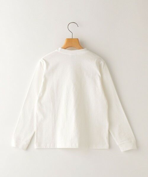 SHIPS / シップス Tシャツ | 【WEB限定】SHIPS KIDS:100〜160cm / ＜家族おそろい＞SHIPS マイクロロゴ ロングスリーブ TEE | 詳細15