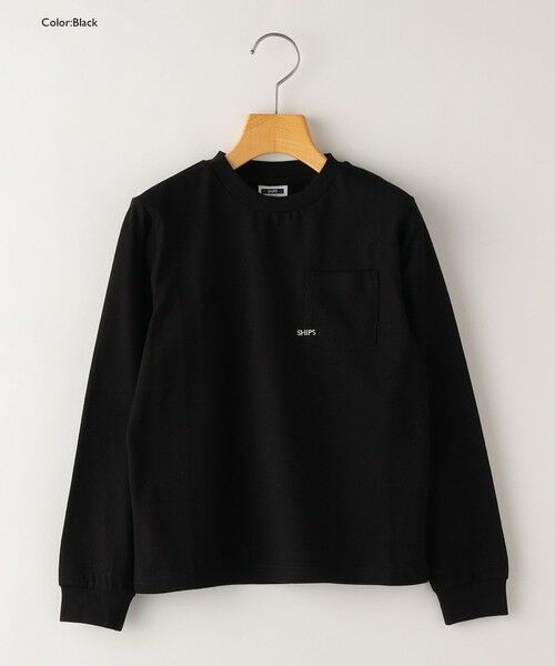 SHIPS / シップス Tシャツ | 【WEB限定】SHIPS KIDS:100〜160cm / ＜家族おそろい＞SHIPS マイクロロゴ ロングスリーブ TEE | 詳細22