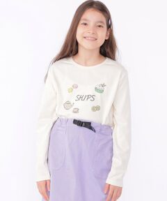 SHIPS / シップス Tシャツ | SHIPS KIDS:140〜150cm / アフタヌーンティー モチーフ 長袖 TEE