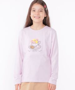 SHIPS / シップス Tシャツ | SHIPS KIDS:140〜150cm / アフタヌーンティー モチーフ 長袖 TEE