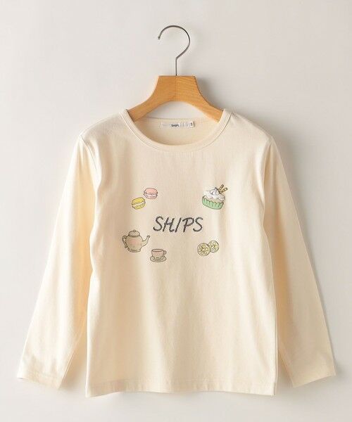 SHIPS / シップス Tシャツ | SHIPS KIDS:140〜150cm / アフタヌーンティー モチーフ 長袖 TEE | 詳細8