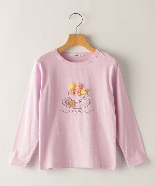 SHIPS / シップス Tシャツ | SHIPS KIDS:140〜150cm / アフタヌーンティー モチーフ 長袖 TEE | 詳細15
