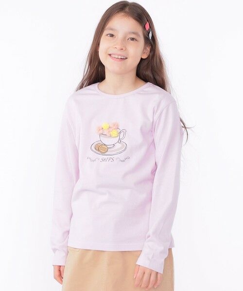 SHIPS / シップス Tシャツ | SHIPS KIDS:140〜150cm / アフタヌーンティー モチーフ 長袖 TEE | 詳細11