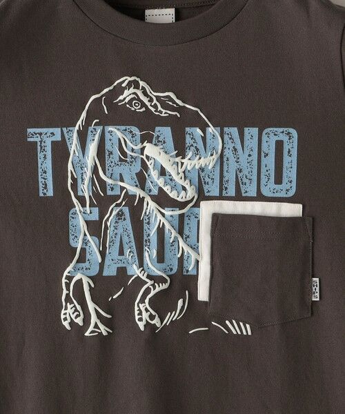 SHIPS / シップス Tシャツ | SHIPS KIDS:80〜90cm / 恐竜 蓄光 プリント 長袖 TEE | 詳細5