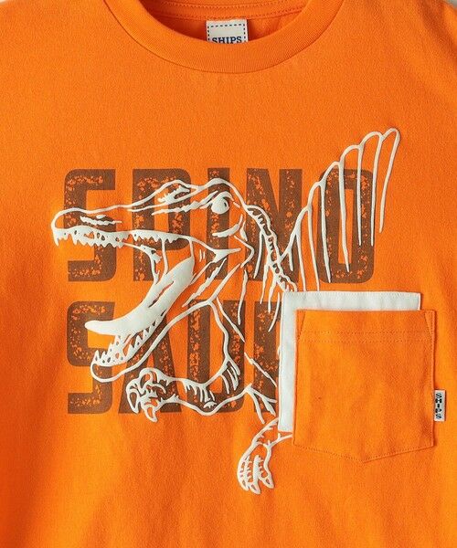SHIPS / シップス Tシャツ | SHIPS KIDS:80〜90cm / 恐竜 蓄光 プリント 長袖 TEE | 詳細7