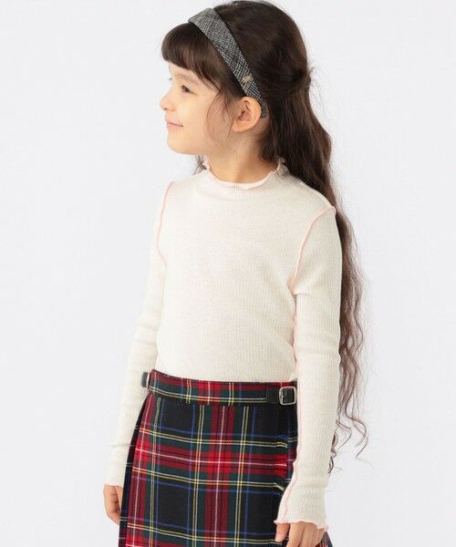 SHIPS / シップス Tシャツ | SHIPS KIDS:100〜140cm / ドライ リブ メロウ ハイネック トップス | 詳細2