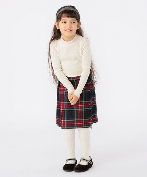 SHIPS / シップス Tシャツ | SHIPS KIDS:100〜140cm / ドライ リブ メロウ ハイネック トップス | 詳細4