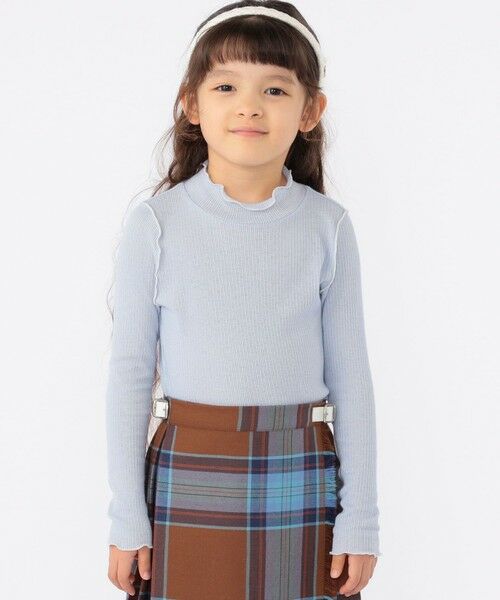 SHIPS / シップス Tシャツ | SHIPS KIDS:100〜140cm / ドライ リブ メロウ ハイネック トップス | 詳細17