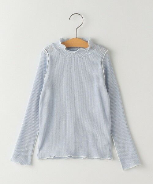 SHIPS / シップス Tシャツ | SHIPS KIDS:100〜140cm / ドライ リブ メロウ ハイネック トップス | 詳細25