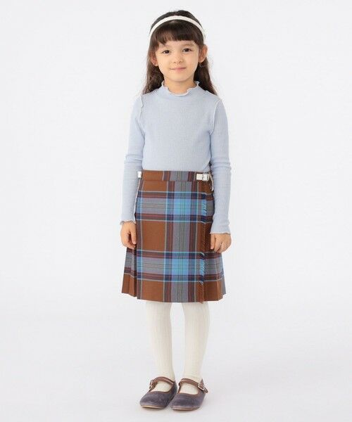 SHIPS / シップス Tシャツ | SHIPS KIDS:100〜140cm / ドライ リブ メロウ ハイネック トップス | 詳細18