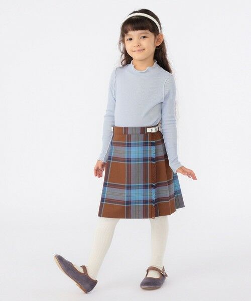 SHIPS / シップス Tシャツ | SHIPS KIDS:100〜140cm / ドライ リブ メロウ ハイネック トップス | 詳細19