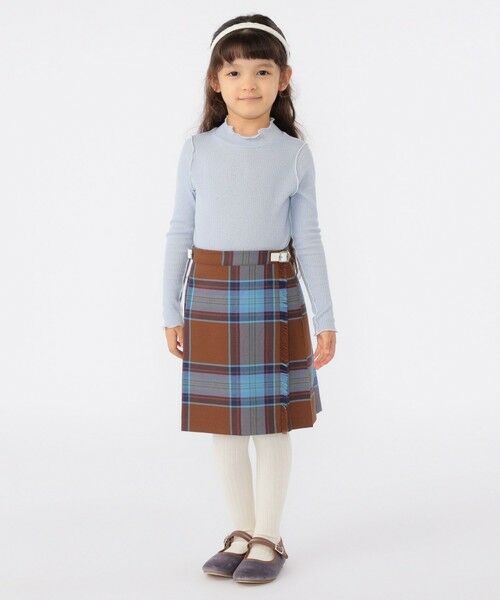 SHIPS / シップス Tシャツ | SHIPS KIDS:100〜140cm / ドライ リブ メロウ ハイネック トップス | 詳細20