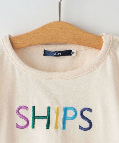 SHIPS / シップス Tシャツ | SHIPS KIDS:80〜90cm / SHIPS ロゴ 長袖 TEE | 詳細2
