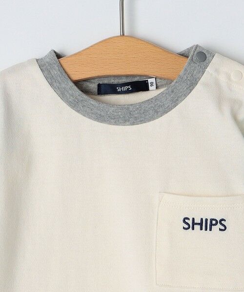 SHIPS / シップス Tシャツ | SHIPS KIDS:80〜90cm / SHIPS ロゴ 長袖 TEE | 詳細2