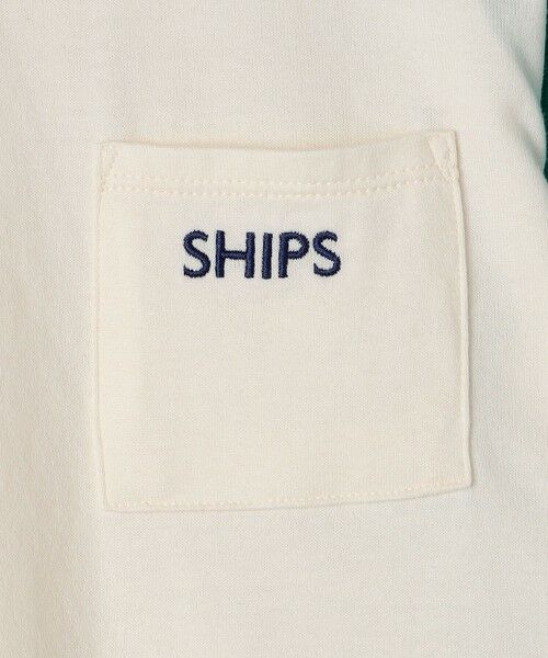 SHIPS / シップス Tシャツ | SHIPS KIDS:100〜130cm / SHIPS ロゴ 長袖 TEE | 詳細1
