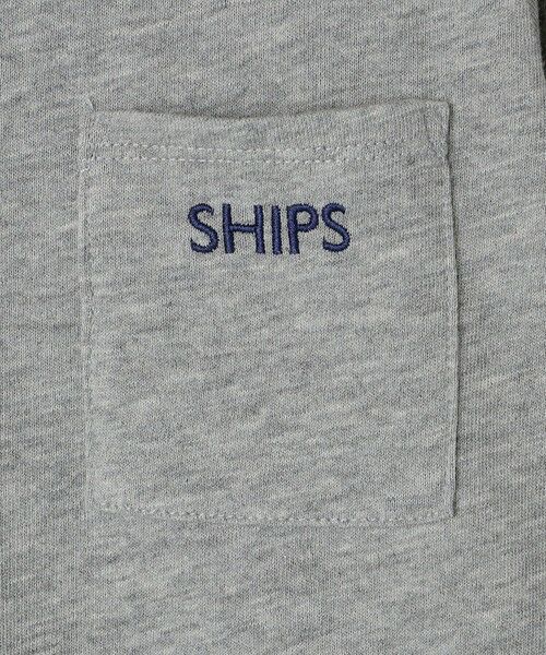SHIPS / シップス Tシャツ | SHIPS KIDS:100〜130cm / SHIPS ロゴ 長袖 TEE | 詳細2