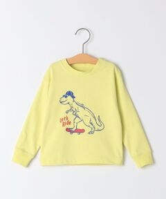 SHIPS / シップス Tシャツ | SHIPS KIDS:80〜90cm /〈吸水速乾〉恐竜 プリント 長袖 TEE