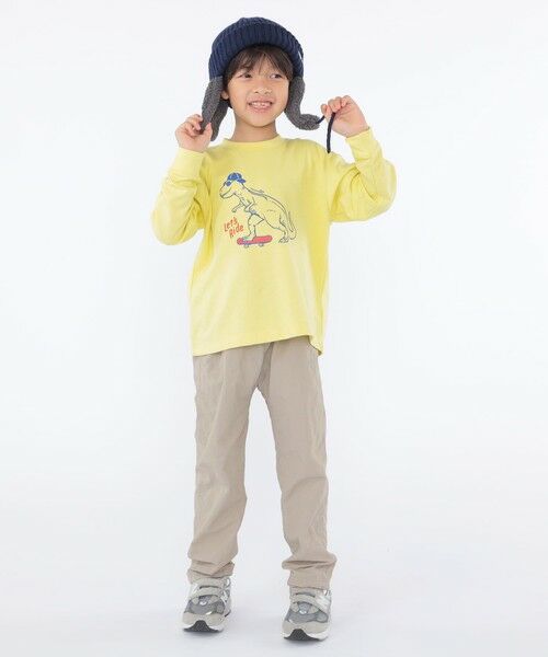 SHIPS / シップス Tシャツ | SHIPS KIDS:100〜130cm /〈吸水速乾〉恐竜 プリント 長袖 TEE | 詳細15