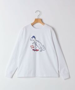 SHIPS / シップス Tシャツ | SHIPS KIDS:140〜160cm /〈吸水速乾〉恐竜 プリント 長袖 TEE