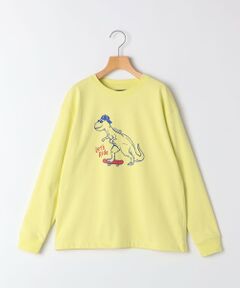 SHIPS / シップス Tシャツ | SHIPS KIDS:140〜160cm /〈吸水速乾〉恐竜 プリント 長袖 TEE