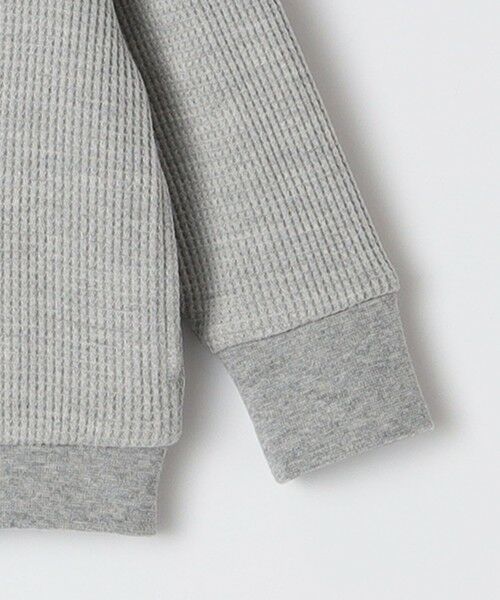 SHIPS / シップス Tシャツ | SHIPS KIDS:80〜90cm / ワッフル カーディガン | 詳細3