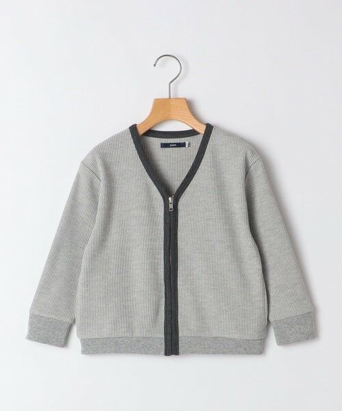 SHIPS / シップス Tシャツ | SHIPS KIDS:100〜130cm / ワッフル カーディガン | 詳細9