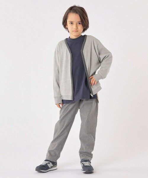 SHIPS / シップス Tシャツ | SHIPS KIDS:100〜130cm / ワッフル カーディガン | 詳細4