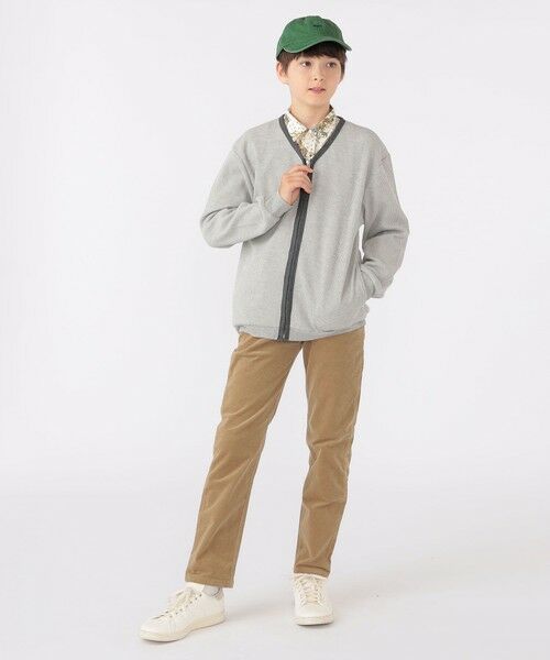 SHIPS / シップス Tシャツ | SHIPS KIDS:140〜160cm / ワッフル カーディガン | 詳細4