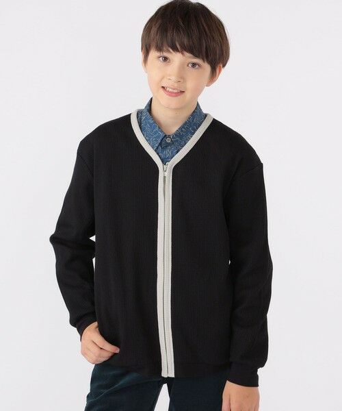 SHIPS / シップス Tシャツ | SHIPS KIDS:140〜160cm / ワッフル カーディガン | 詳細29