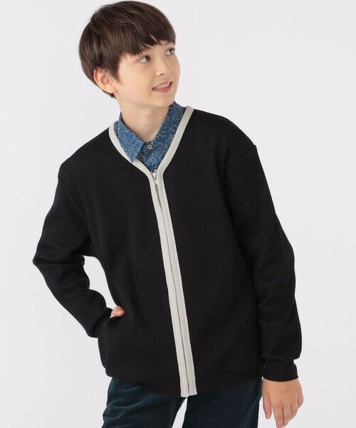 SHIPS / シップス Tシャツ | SHIPS KIDS:140〜160cm / ワッフル カーディガン | 詳細30