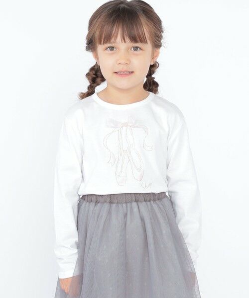 SHIPS / シップス Tシャツ | SHIPS KIDS:100〜130cm / バレエ 長袖 TEE | 詳細1