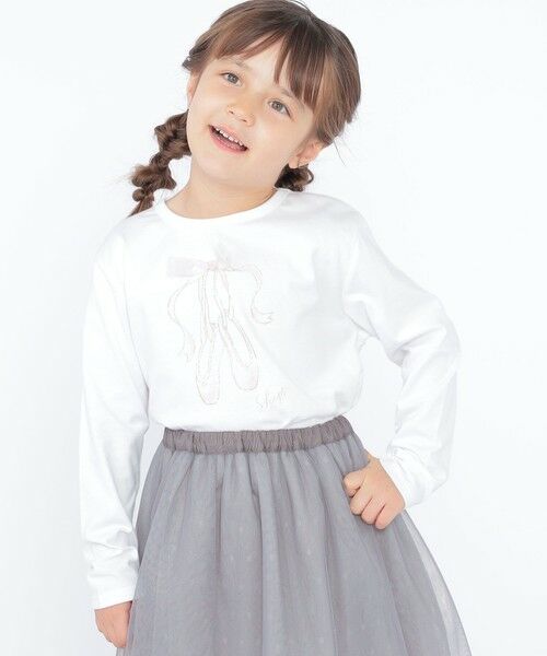 SHIPS / シップス Tシャツ | SHIPS KIDS:100〜130cm / バレエ 長袖 TEE | 詳細2