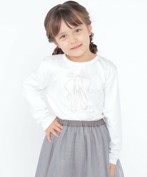 SHIPS / シップス Tシャツ | SHIPS KIDS:100〜130cm / バレエ 長袖 TEE | 詳細4